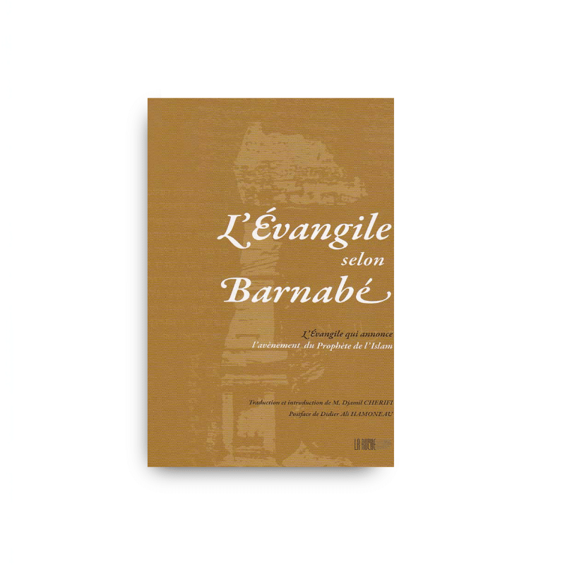 Couverture du livre L'Évangile selon Barnabé, éditions La Ruche