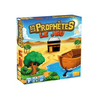Jeu éducatif Les Prophètes par Osratouna avec 400 questions et défis, boîte colorée visible et illustrations éducatives.
