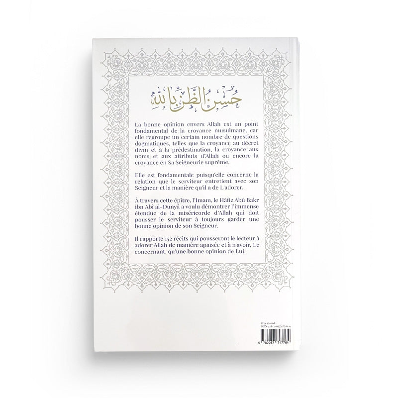 La Bonne Opinion Envers Allah – 150 récits - Librairie Al Minhaj