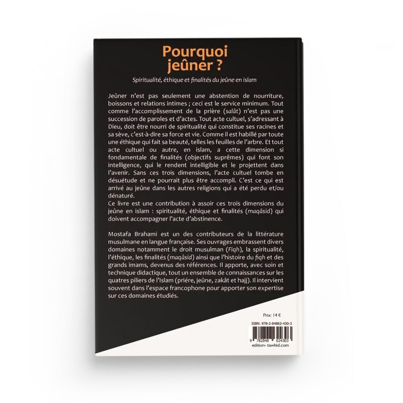 Pourquoi jeûner ? – Mostafa Brahami - Librairie Al Minhaj