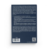 Livre "Le Livre des Aumônes" par Editions Tawhid, couverture avec titre en arabe et design sobre visible en image.