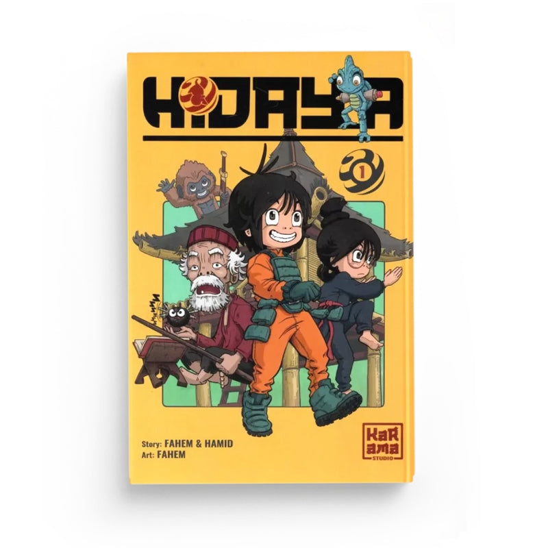 Livre pour enfant Hidaya Tome 1 : Wira et le Monde Spirituel de Karama Studio, couverture colorée avec illustrations.