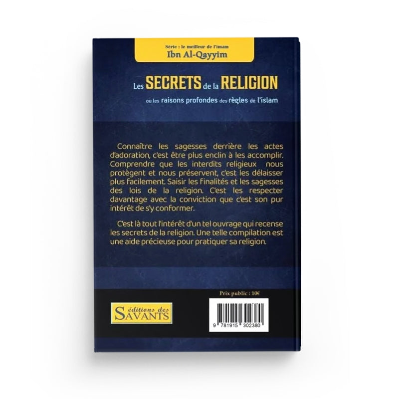 Les Secrets De La Religion – Ibn Qayyim - Librairie Al Minhaj