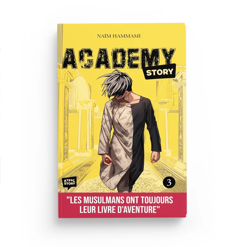 Livre Pack Academy Story Tomes 1 à 4 de la saga aventure jeunesse Atfal Story, couverture colorée et illustrations attrayantes
