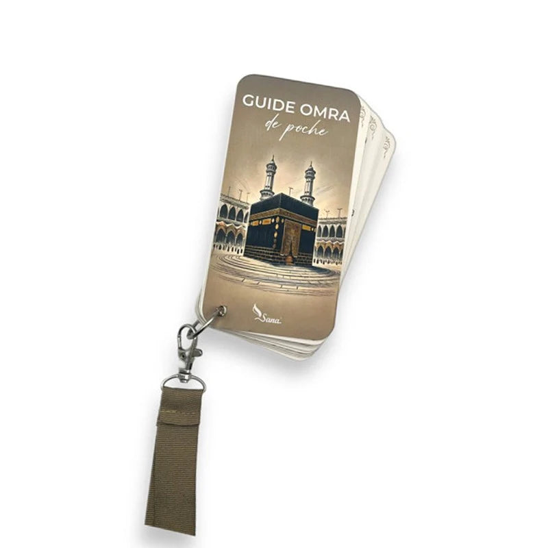 Kit Omra premium de Librairie Al Minhaj, pack haut de gamme avec vêtements et accessoires pour la cérémonie religieuse.