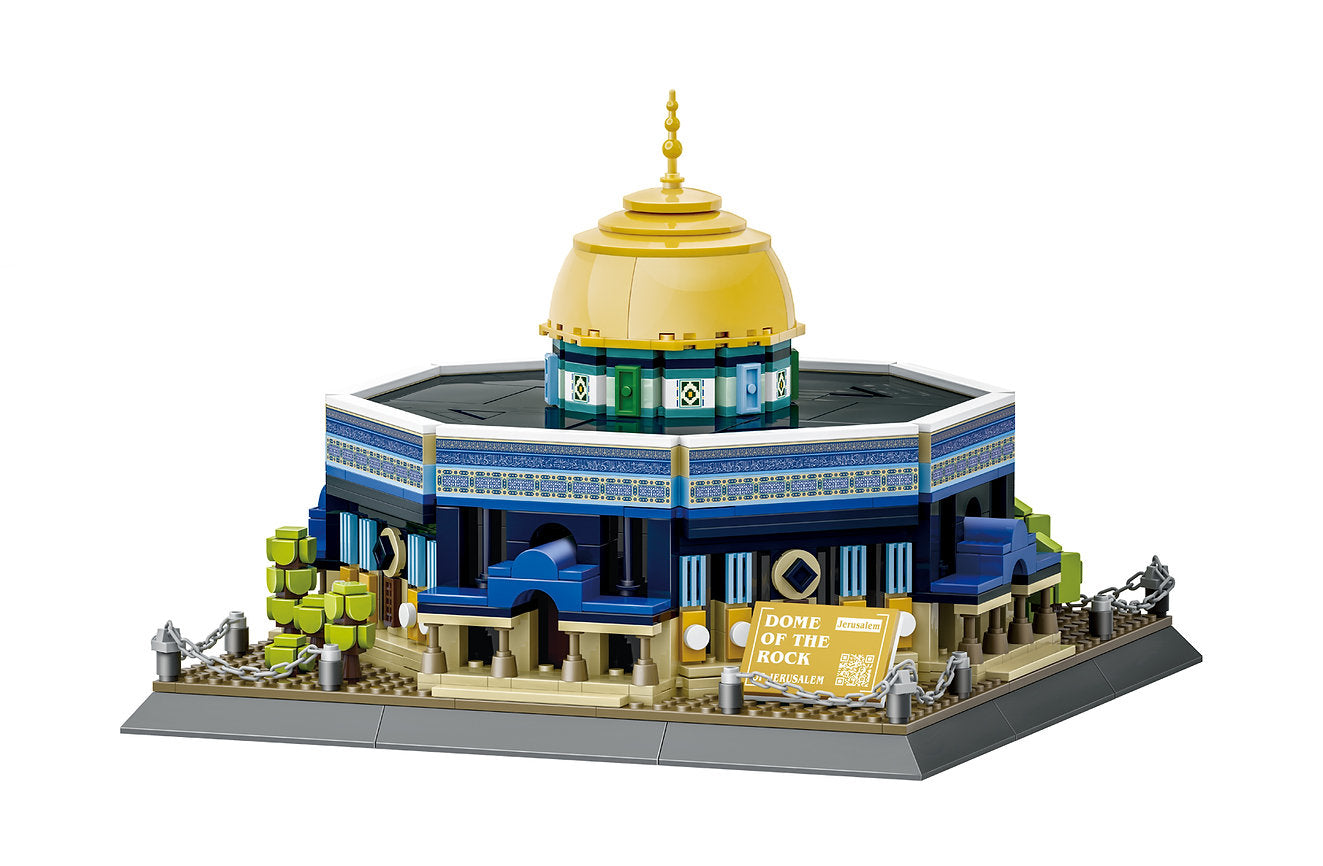 Jeu De Construction Islamique – Dôme Du Rocher Jérusalem (989 Pièces) - Librairie Al Minhaj