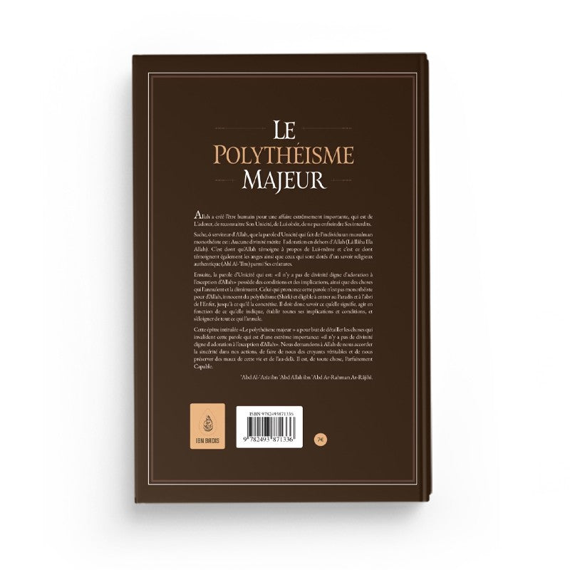 Le Polythéisme Majeur – Ibn Râjihî - Librairie Al Minhaj