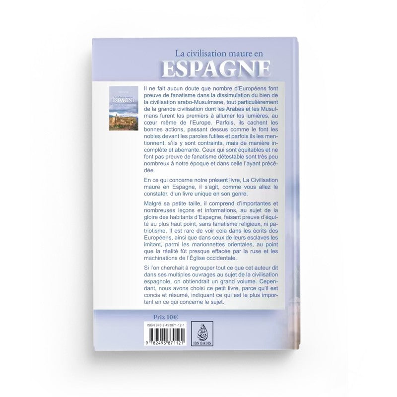 La civilisation maure en Espagne – McCabe, Hilali, Ibn Badis - Librairie Al Minhaj