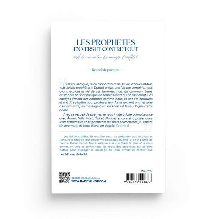 Les Prophètes En Vers Et Contre Tout – Fatima Botachbaqut – Éditions Al-Hadîth