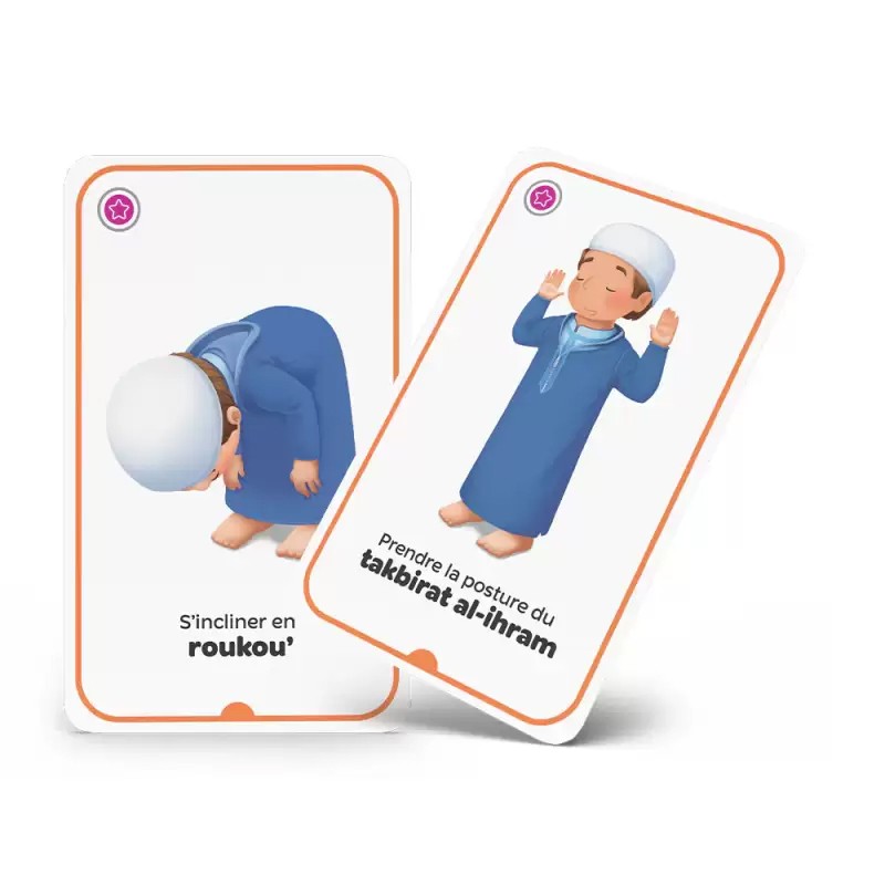 Jeu éducatif pour enfants La Prière Pas À Pas de Learning Roots, jeu islamique pour apprendre la prière étape par étape.