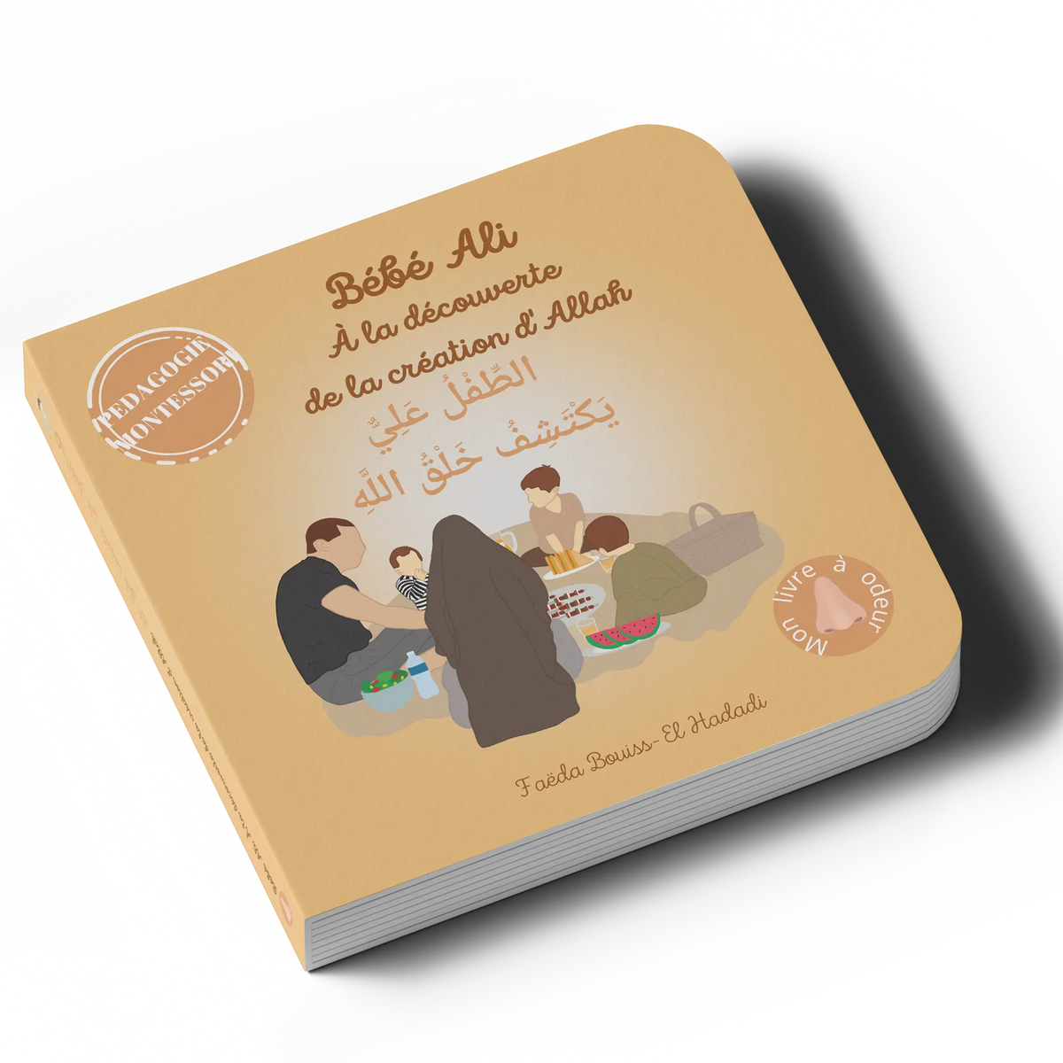 Livre enfant Bébé Ali Découvre la Création d’Allah, Tome 9, avec couverture colorée illustrée pour enfants.