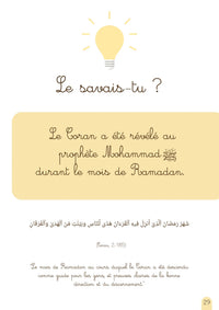 Cahier Montessori Ramadan – Bébé Ali