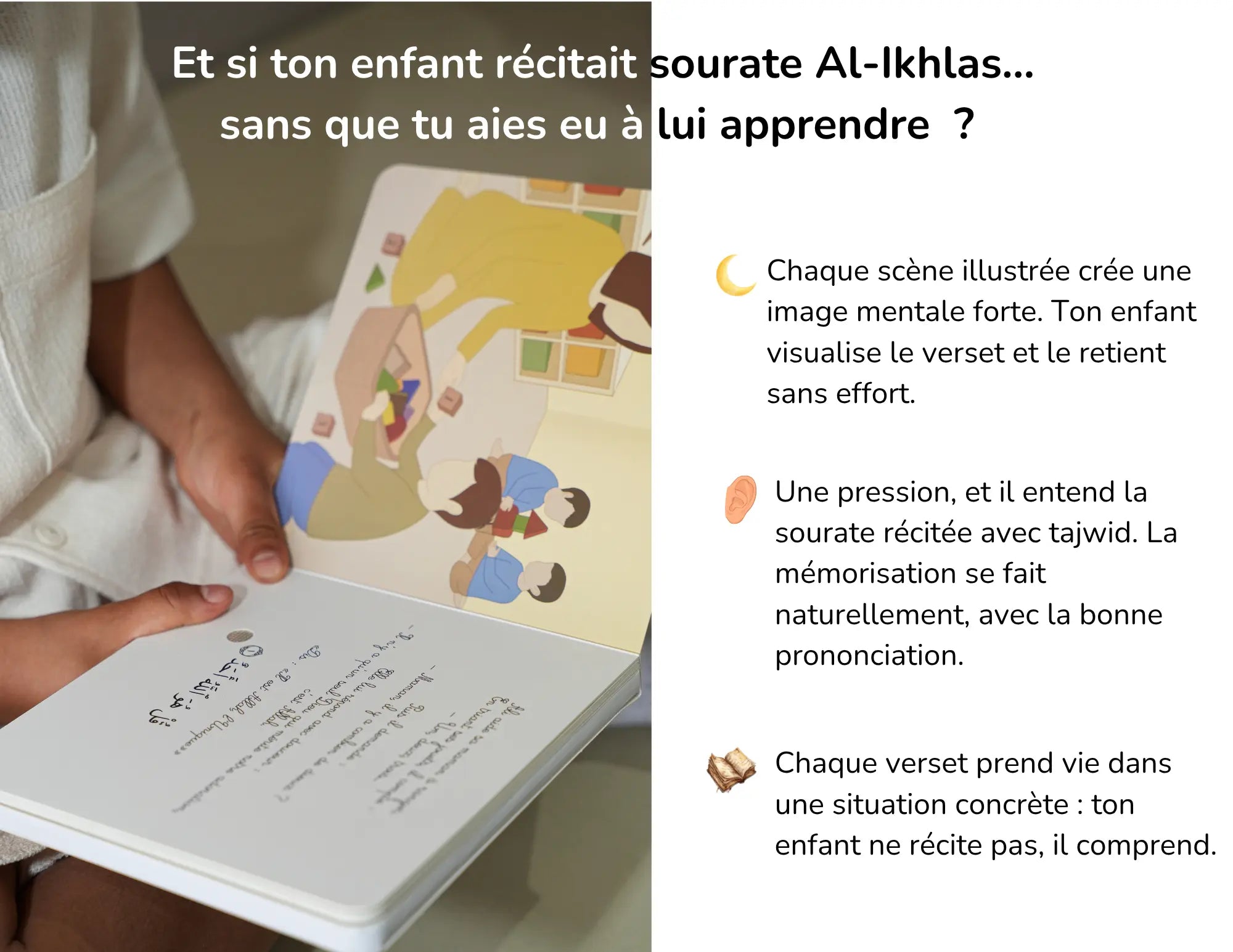 J'Apprends Sourate Al-Ikhlas Avec Ali – Livre Sonore Enfant