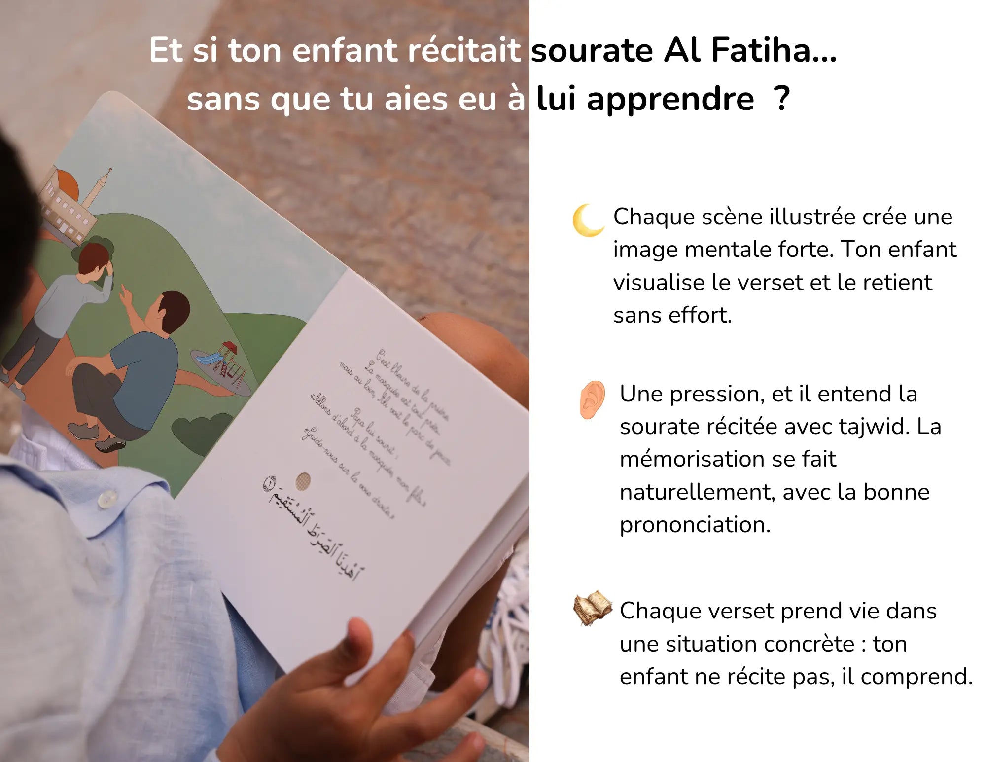 J'Apprends Sourate Al-Fatiha Avec Ali – Livre Sonore Enfant