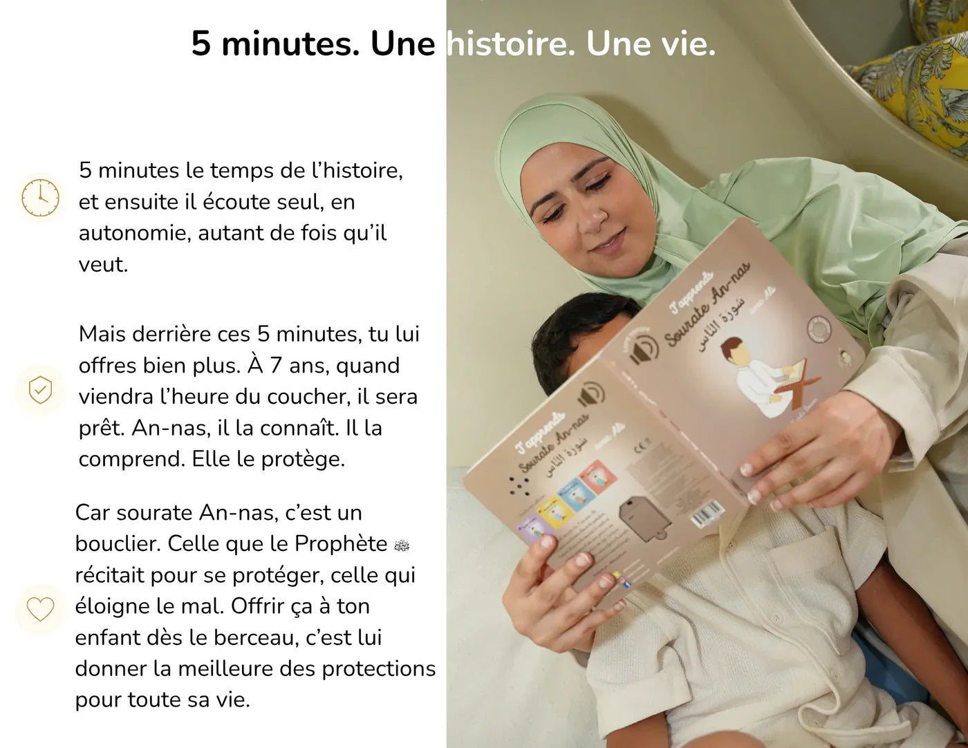 J'Apprends Sourate An-Nas Avec Ali – Livre Sonore Enfant Islam