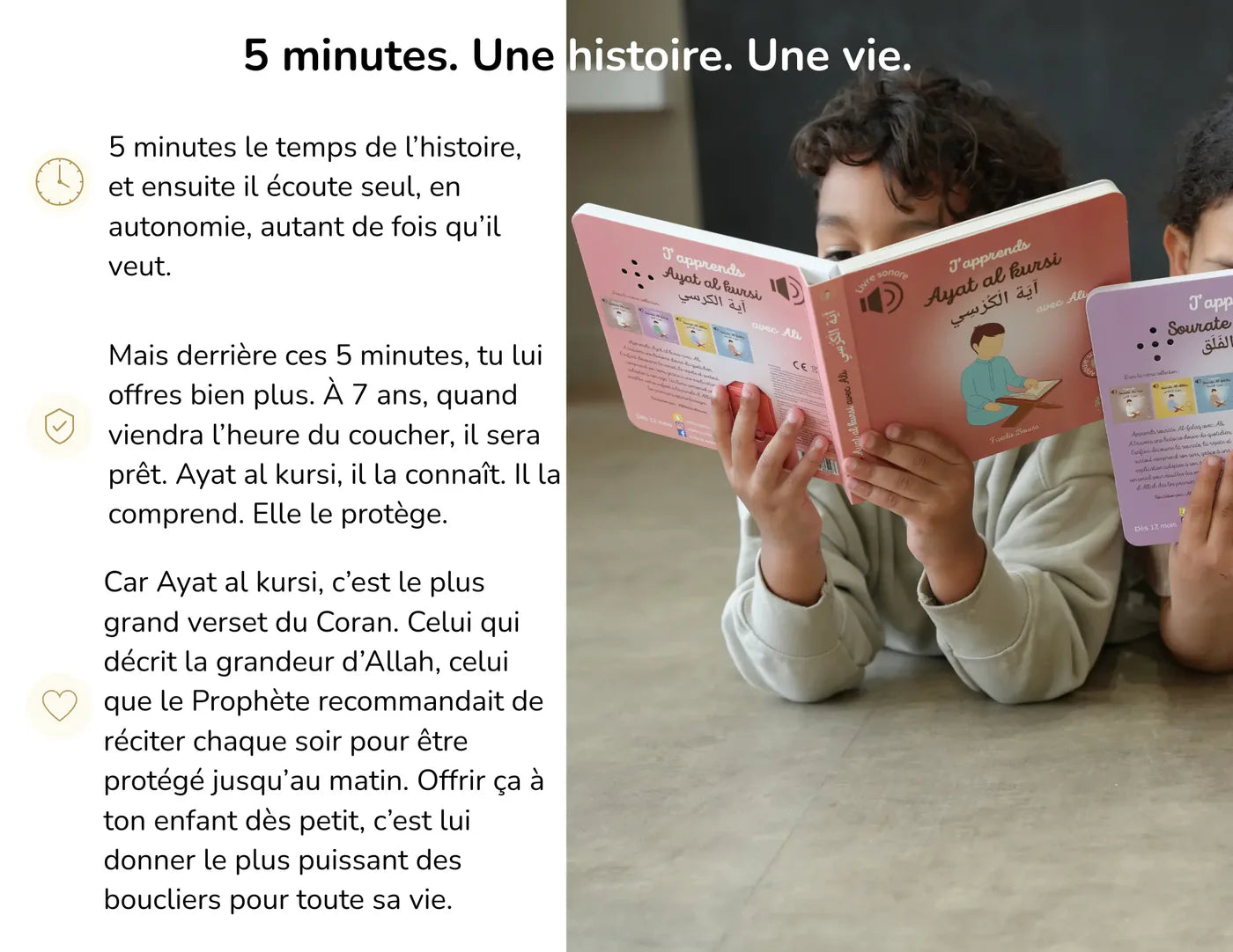 J'Apprends Ayat Al Kursi Avec Ali – Livre Sonore Enfant Islam