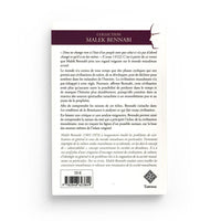 Livre "Les conditions de la Renaissance" de Malek Bennabi, édition Tawhid, couverture avec titre et auteur visibles.