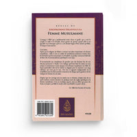Livre de règles de jurisprudence relatives à la femme musulmane de Sâlih Ibn Fawzân Al-Fawzân, édition Ibn Badis, couverture avec titre visible