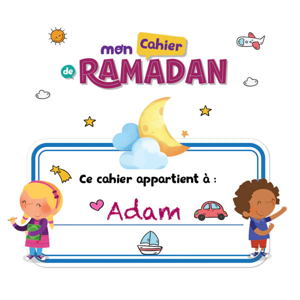 Cahier D'Activités De Ramadan Pour Les Maternelles 4 Ans+