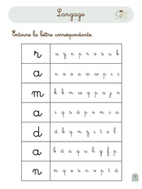Cahier Montessori Ramadan – Bébé Ali