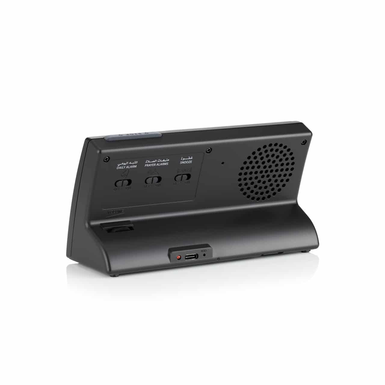 Réveil Azan CT-11 AlFajr, appareil électronique avec écran numérique et fonctionnalités de prière musulmane.