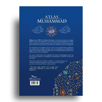 Atlas de la Vie Prophétique de Muhammad ﷺ, livre de Sana Edition avec carte illustrée de la vie du prophète Muhammad ﷺ.