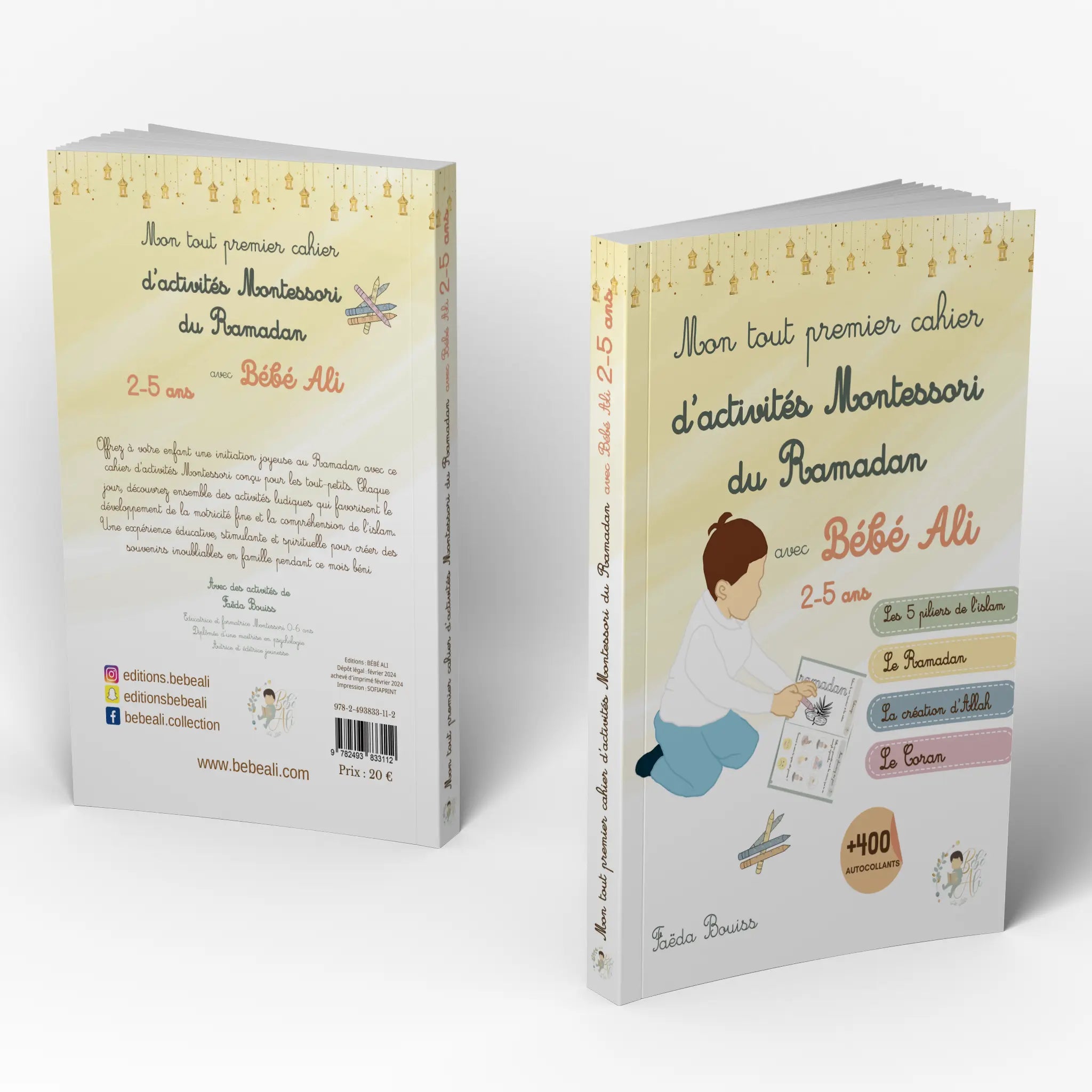 Cahier Montessori Ramadan – Bébé Ali