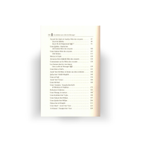 Table des matières du livre Ces Femmes Aux Côtés Du Messager avec les biographies des mères des croyants