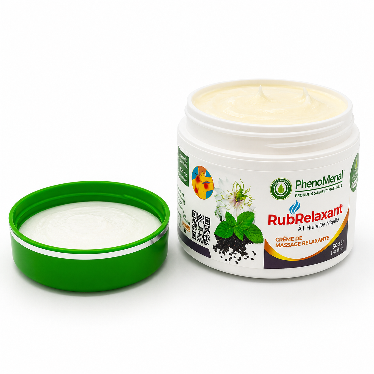 Crème de Massage à l'Huile de Nigelle – PhenoMenal