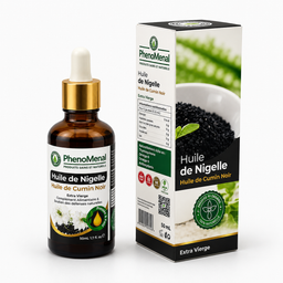 Huile De Nigelle Extra Vierge – 50 ml – Phenomenal LAB