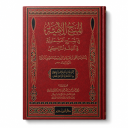 Livre arabe المنح الإلهية في شرح العشماوية في الفقه المالكي de محمد الفشني، publié par دار ابن حزم, couverture avec texte.