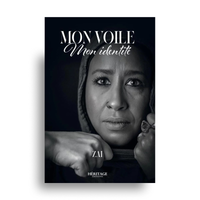 Livre Mon Voile Mon Identité de Héritage Édition avec une couverture design sans titre, témoignages et parcours personnels.