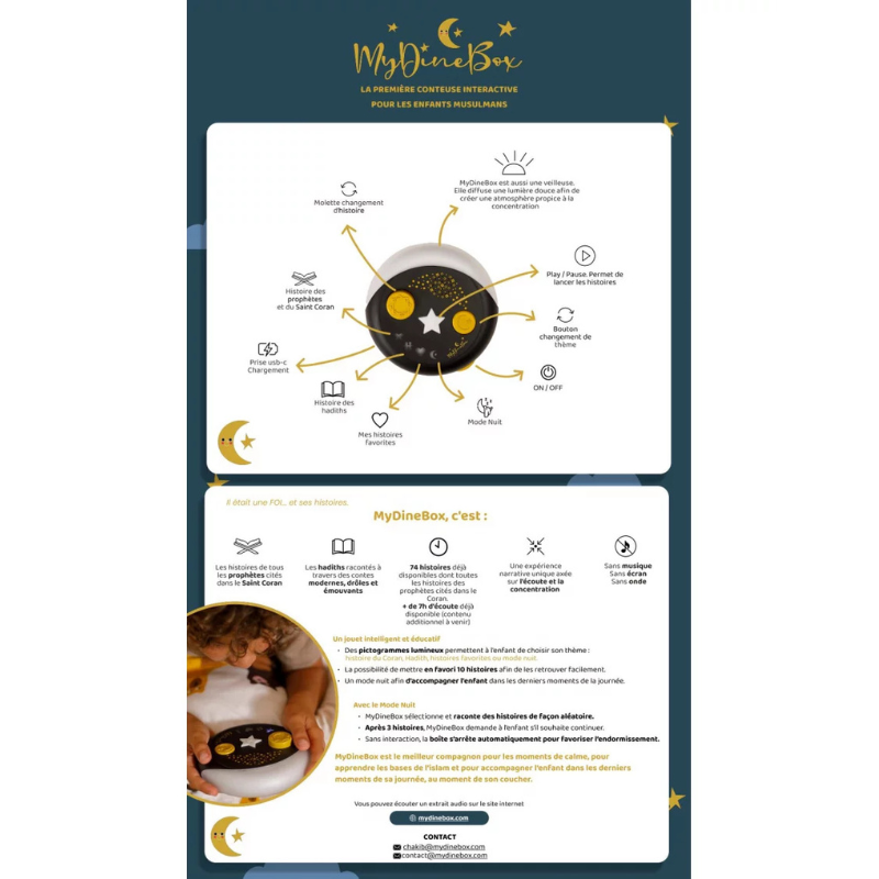 MyDineBox – Conteuse interactive islamique