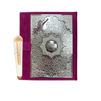 Coran Arabe Tajwid Luxe avec stylo lecteur, livre sacré islamique de la marque Al Marifa, design élégant sans titre.