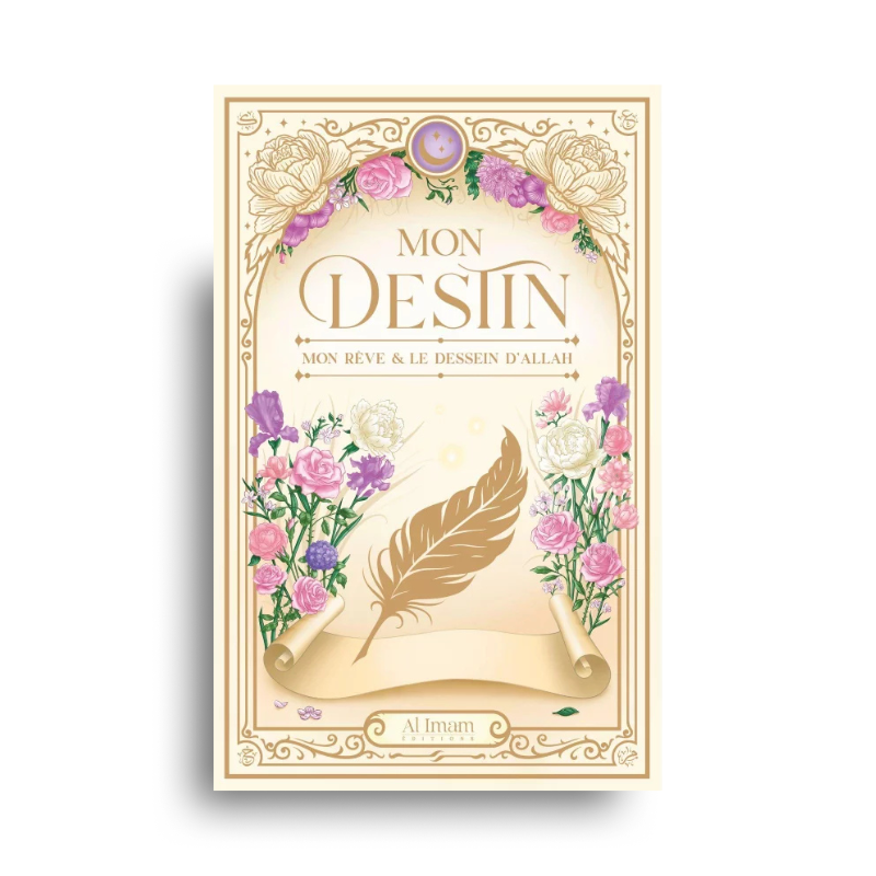 Livre Mon Destin – Le décret divin expliqué par Éditions Al Imam, couverture avec design sans titre, illustrant le thème religieux.