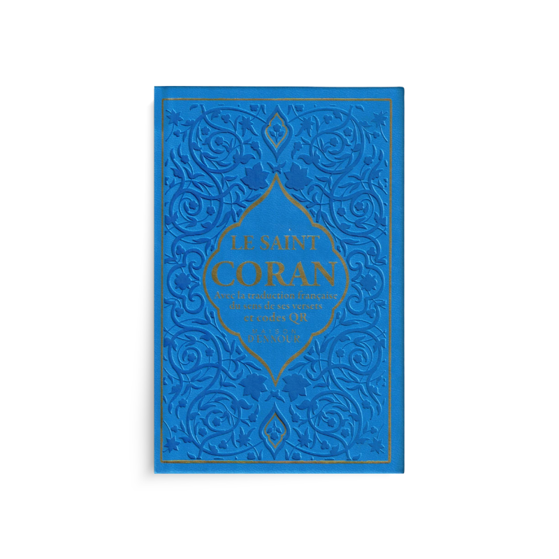 Coran Arabe Français avec QR Code, format 10x14 cm, de Maison D'Ennour, affichant le texte sacré avec design élégant.