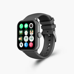 Montre connectée musulmane Iqibla Qwatch S6 avec affichage Coran et Azan, design moderne et fonctionnalités religieuses intégrées.