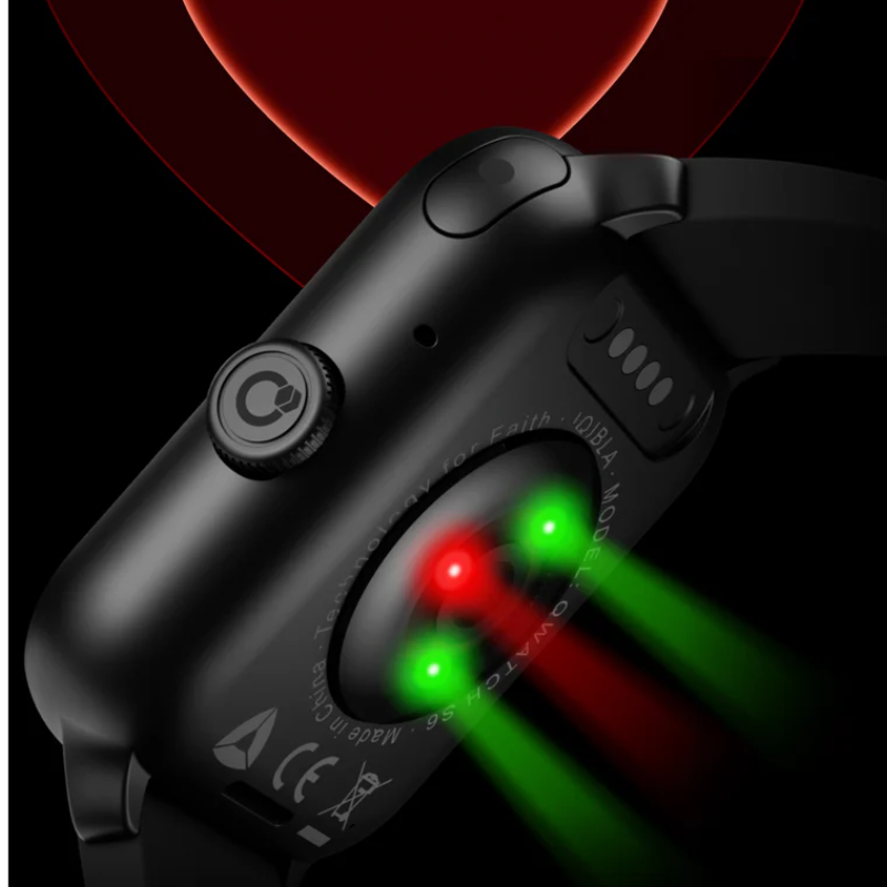 Montre connectée musulmane Iqibla Qwatch S6 avec affichage du Coran, Azan et direction Qibla.
