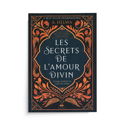 Livre Les Secrets de l’Amour Divin d'A. Helwa par Al Bouraq, couverture avec design élégant et motifs inspirants.