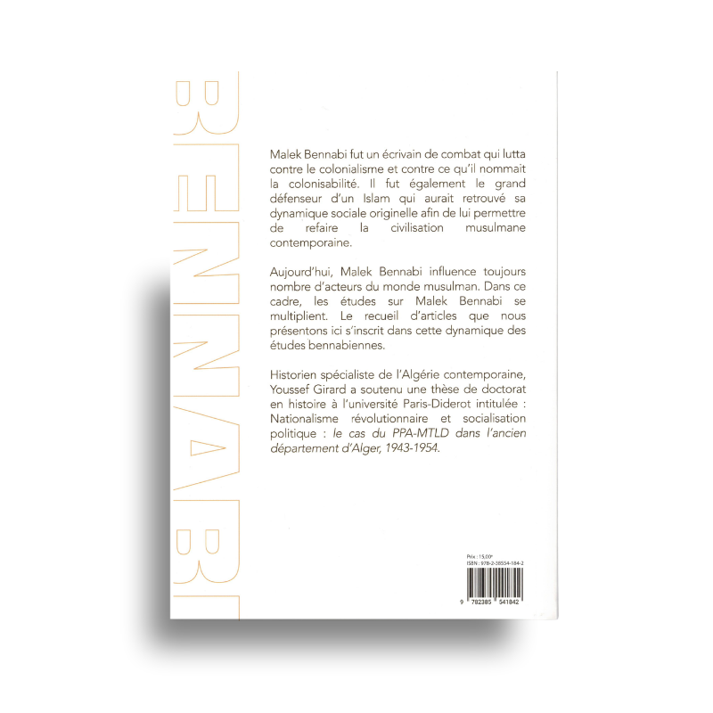 Une Lecture De Malek Bennabi – Youssef Girard Héritage Éditions