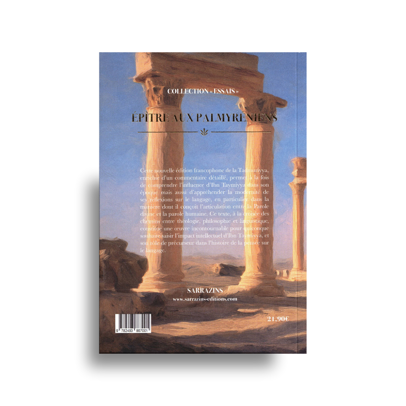 Épître Aux Palmyréniens – Commentaire Tadmuriyya Ibn Taymiyya