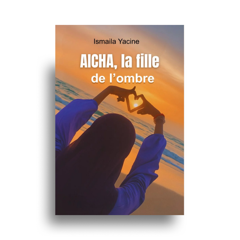 Livre Aïcha, la fille de l’ombre de Chetou Édition avec une couverture illustrée en couleurs vives.