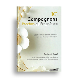 Livre "101 Compagnons" d'Ibn al-Jawzî, édition IQRA, avec couverture illustrée sur fond blanc.