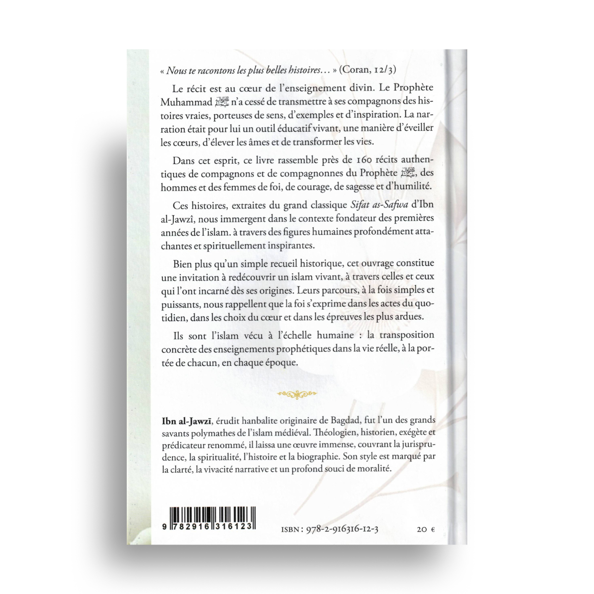 Livre "101 Compagnons" d'Ibn al-Jawzî, édition IQRA, avec couverture illustrée en couleurs et titre visible.