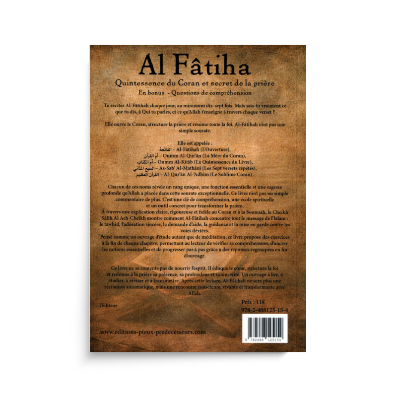 Al Fatiha, quintessence du Coran – Salih Al Ash-Sheikh