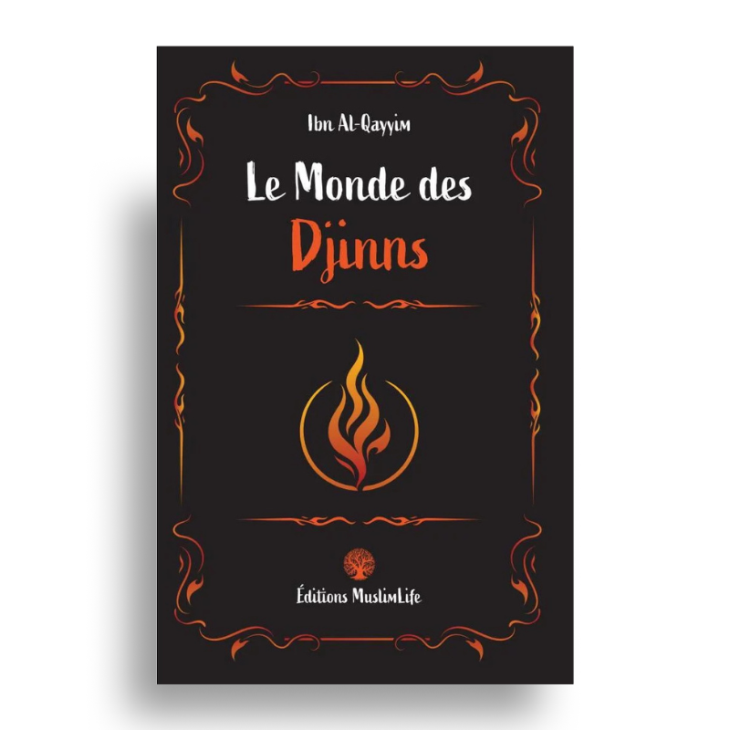 Livre "Le Monde des Djinns" d'Ibn Al-Qayyim, ouvrage musulman publié par Muslim Life avec une couverture artistique.