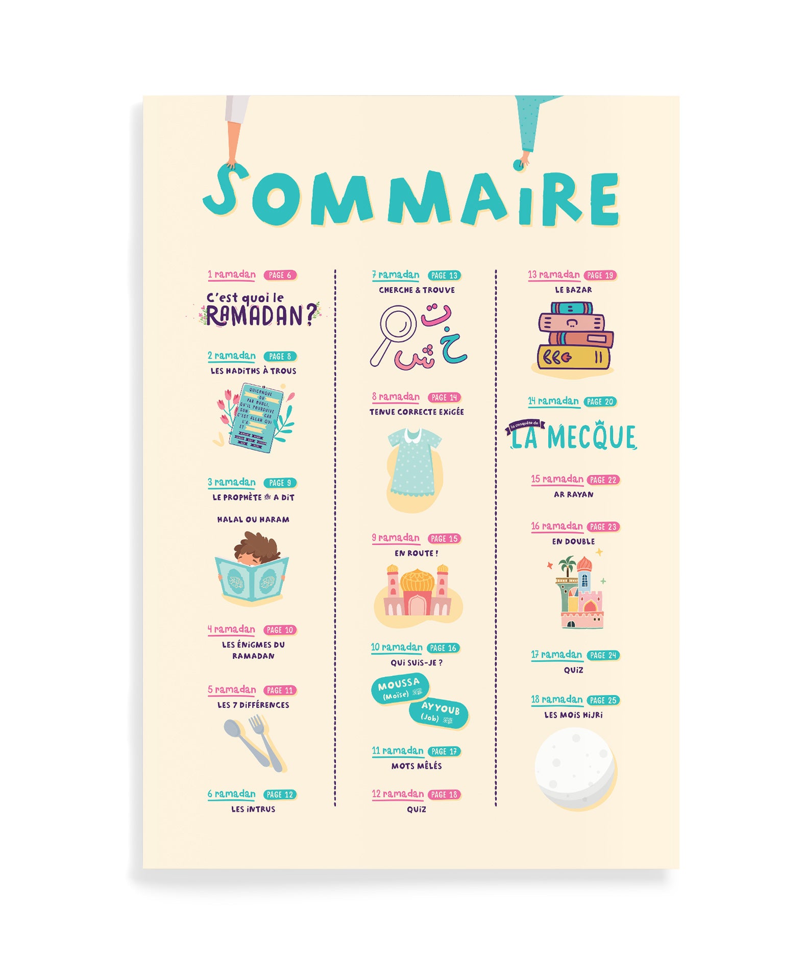 Mon Cahier d’Activités du Ramadan – Dès 6 ans – Deenilearn
