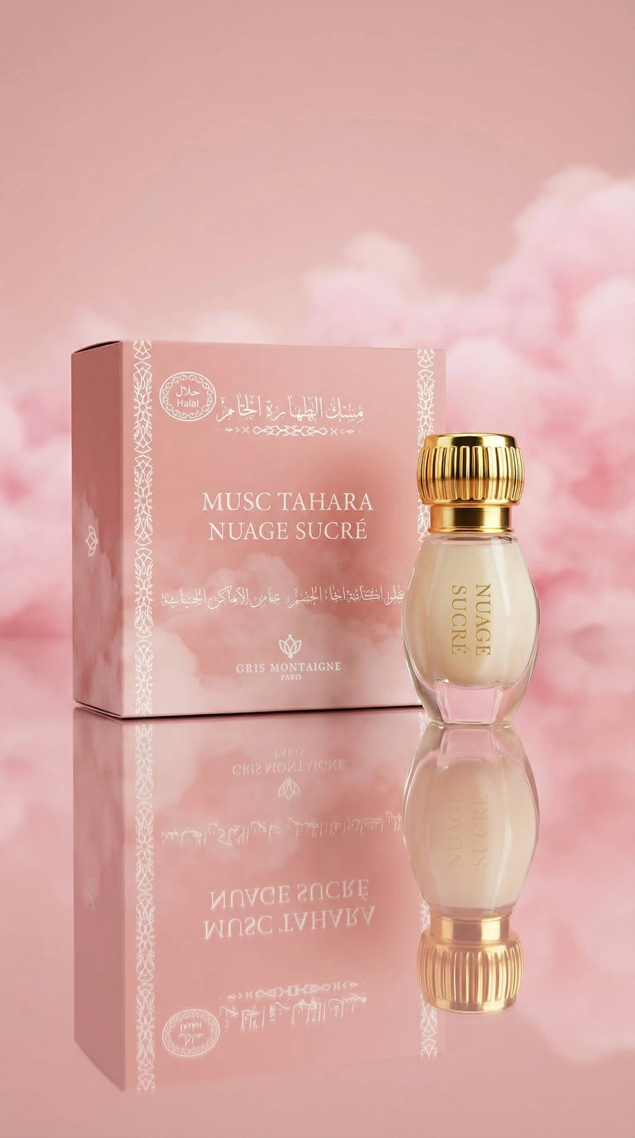 Musc Tahara Nuage Sucré 12 ml – Gris Montaigne