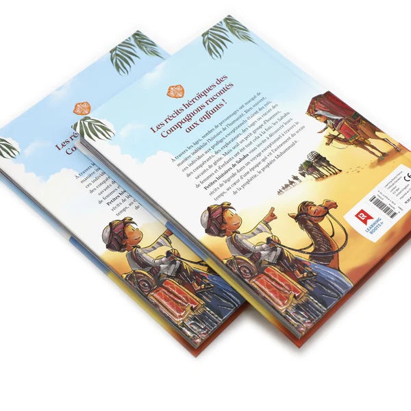 Livre pour enfants Petites Histoires de Sahaba de Learning Roots, pages colorées avec illustrations d'histoires islamiques pour enfants