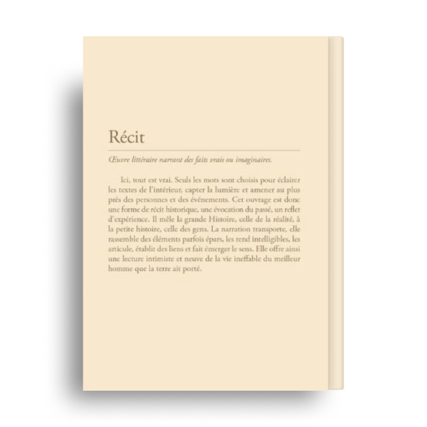 Livre Prophète – récit, version souple, édition Tawbah, couverture souple avec texte et illustrations visibles.